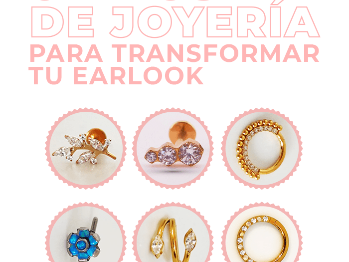 Tipos de joyería para la oreja que transformarán tu piercing - Helix Body Jewelry - Tienda Online de Piercings