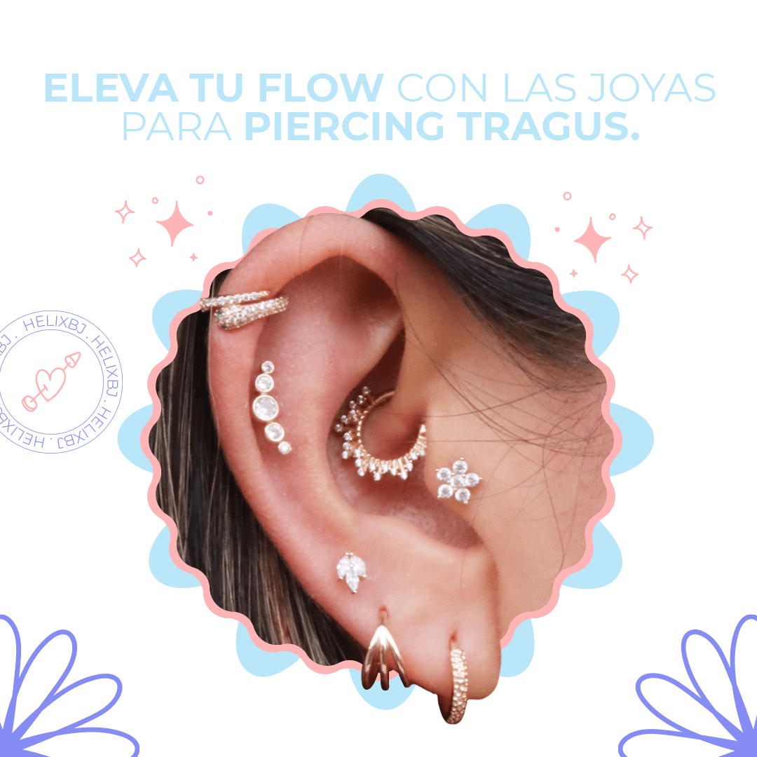 Eleva tu Estilo con las joyas para piercing Tragus - Helix Body Jewelry - Tienda Online de Piercings