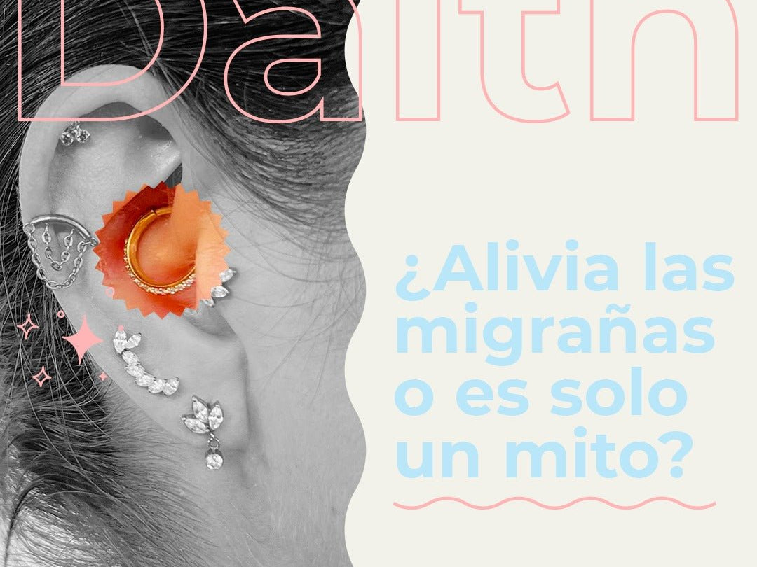 Piercing Daith: ¿Alivia las migrañas o es solo un mito? - Helix Body Jewelry - Tienda Online de Piercings