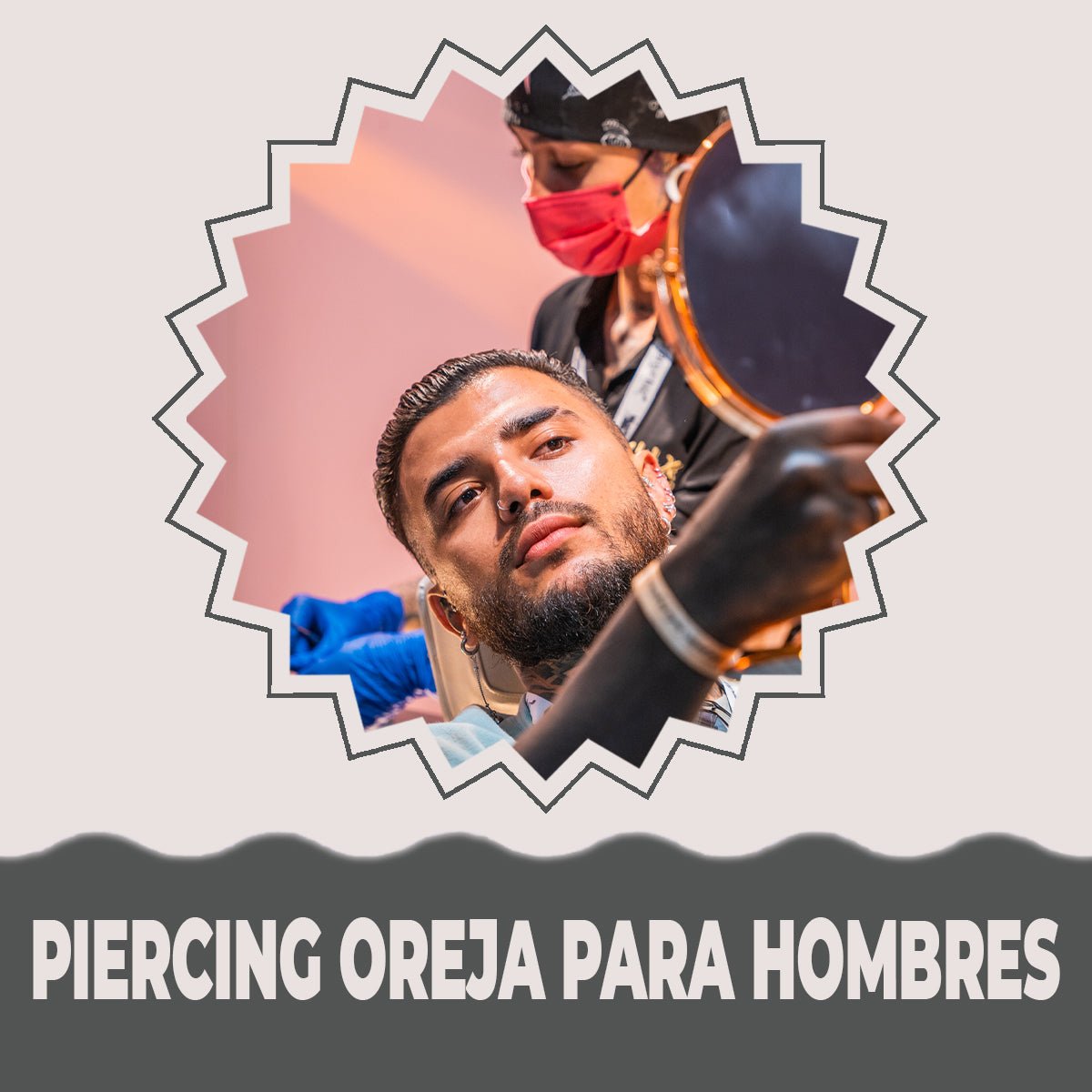 Piercing Oreja para Hombres - Helix Body Jewelry - Tienda Online de Piercings