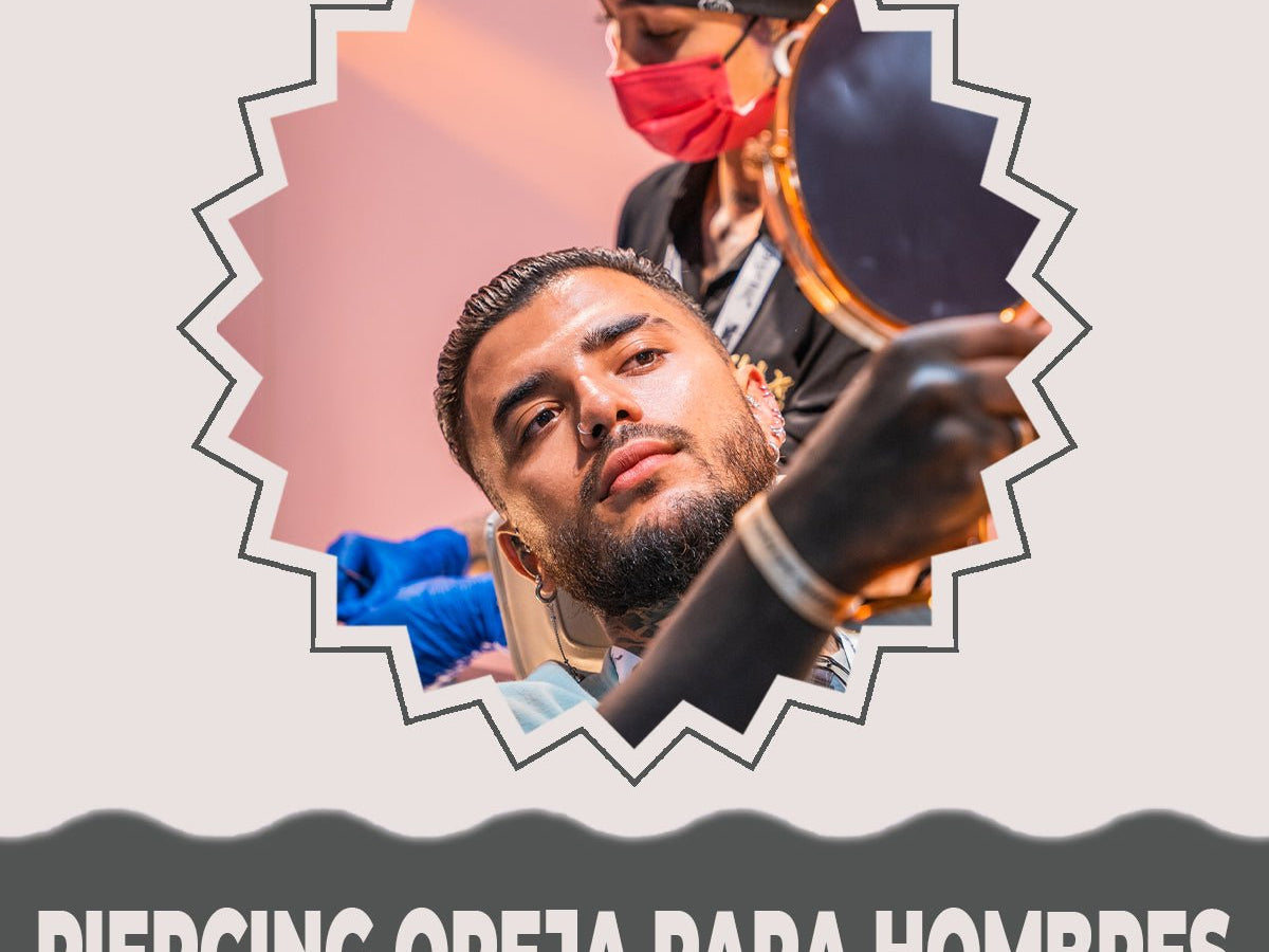 Piercing Oreja para Hombres - Helix Body Jewelry - Tienda Online de Piercings