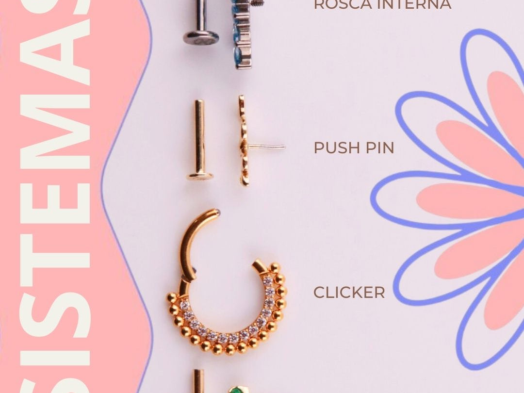 Descubre los Sistemas de Broche Perfectos para tus Joyas de Piercing - Helix Body Jewelry - Tienda Online de Piercings