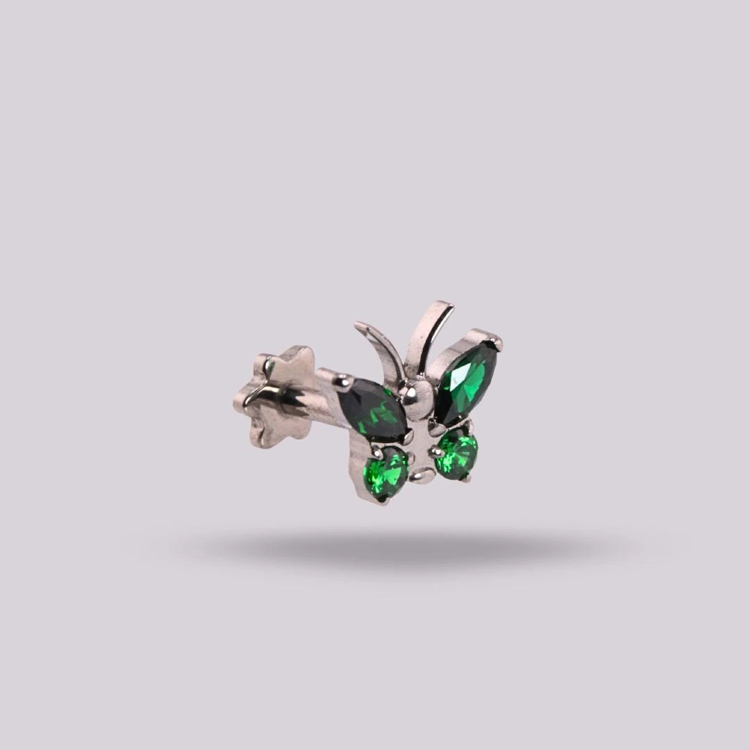 Labret Mariposa Animal Glow