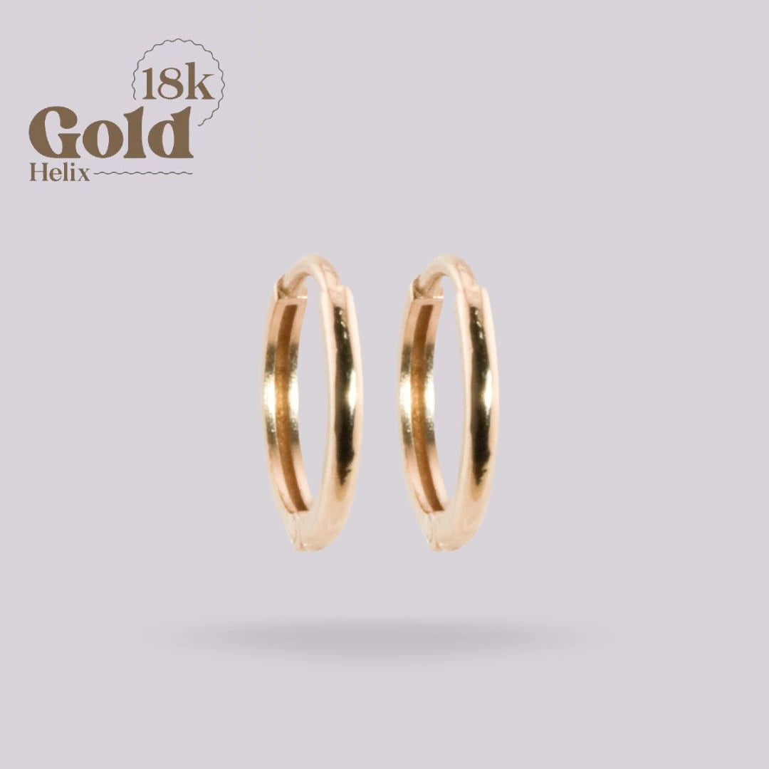 Candongas Oro 18K 10mm