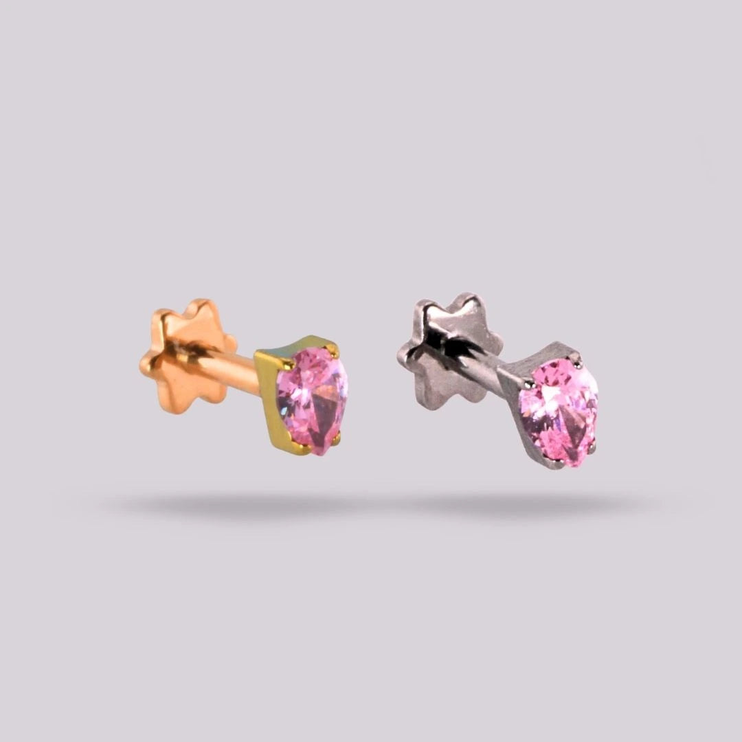 Labret Prisma Rosa