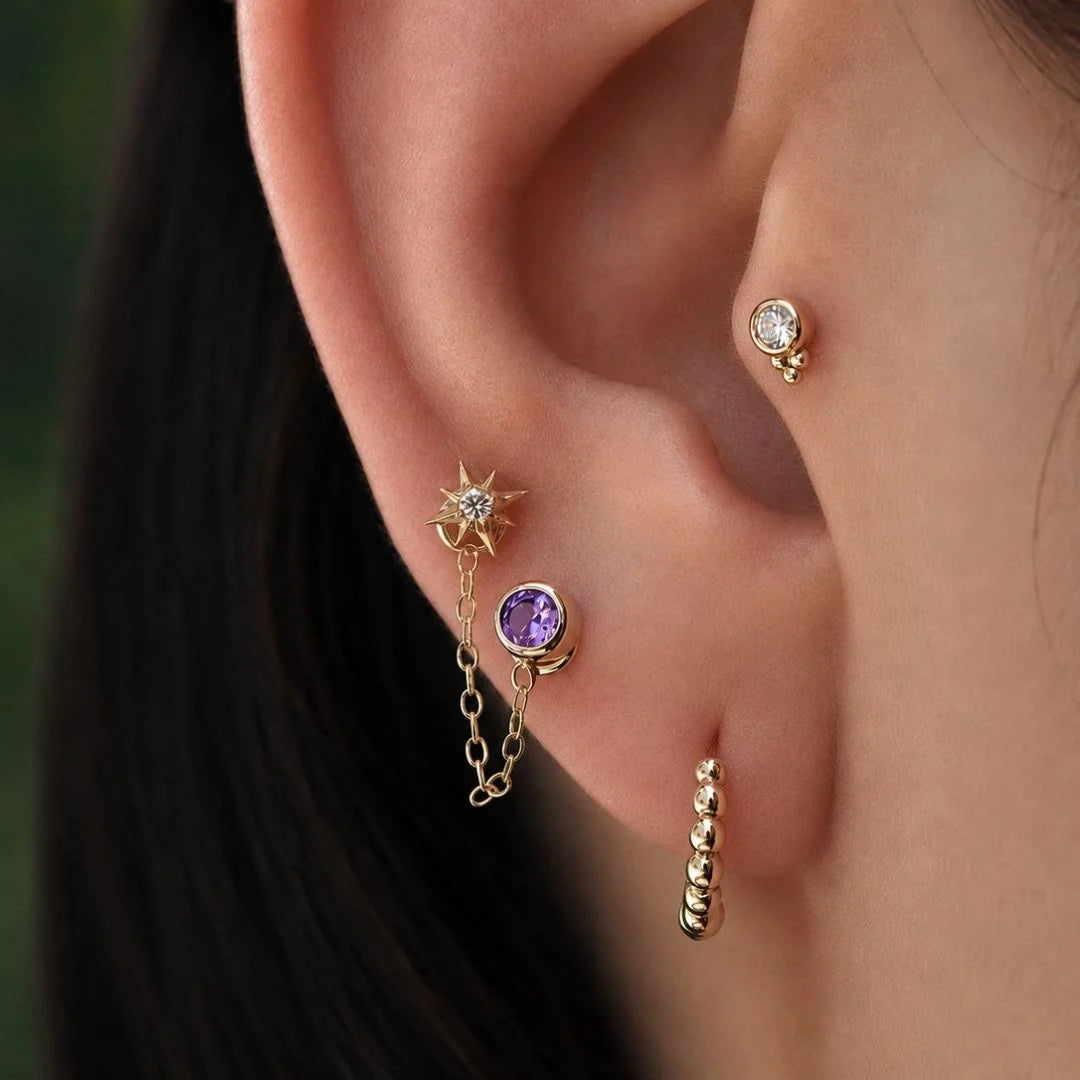 Cadena Rolo 22mm Oro 18K