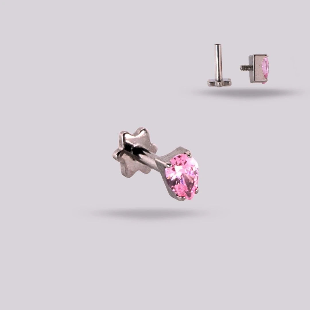 Labret Prisma Rosa