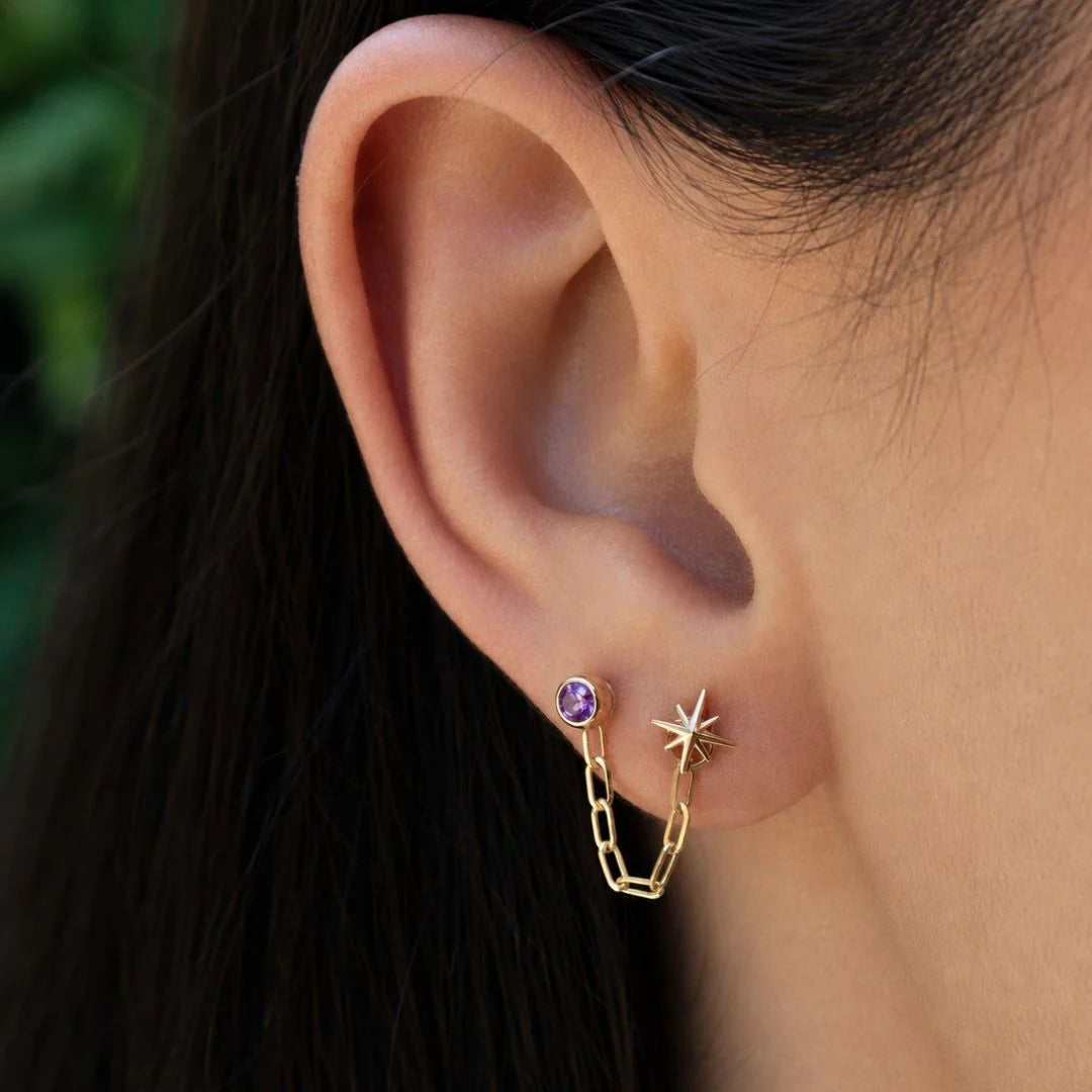 Cadena Eslabón Oval 22mm Oro 18K