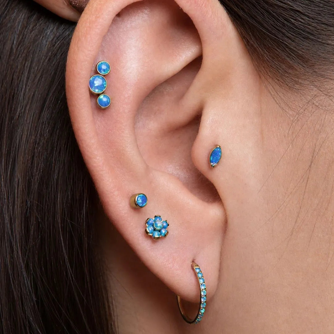 Set Ópalo Azul 5 Joyas