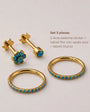 Set Ópalo Azul 3 Joyas