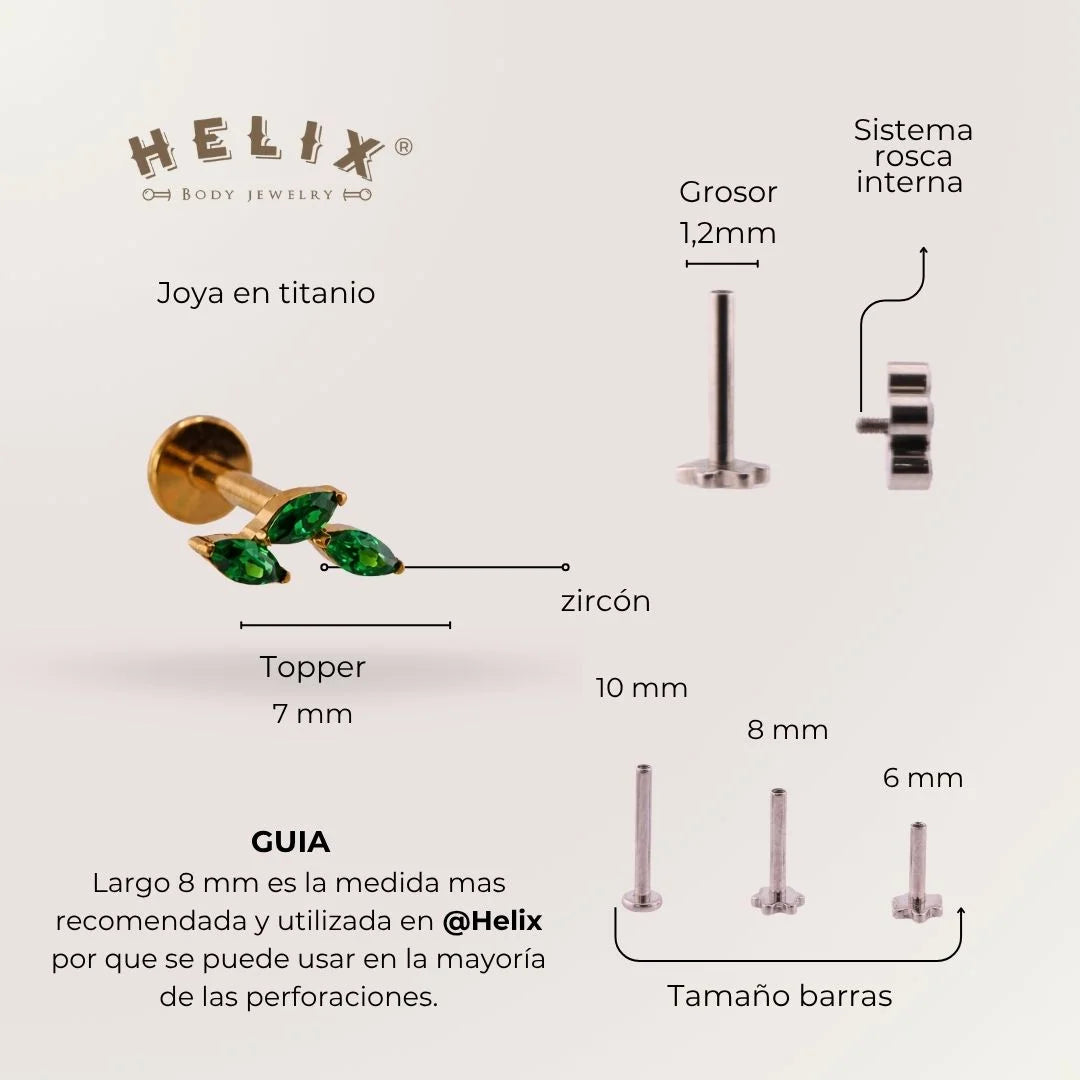 Labret Lyra Green