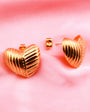 Pendientes de Corazón - Dorado y Plateado - Helix Body Jewelry - Tienda Online de Piercings
