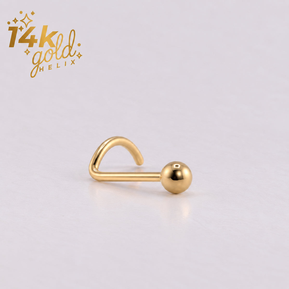 Piercing nariz Point | Oro 14k