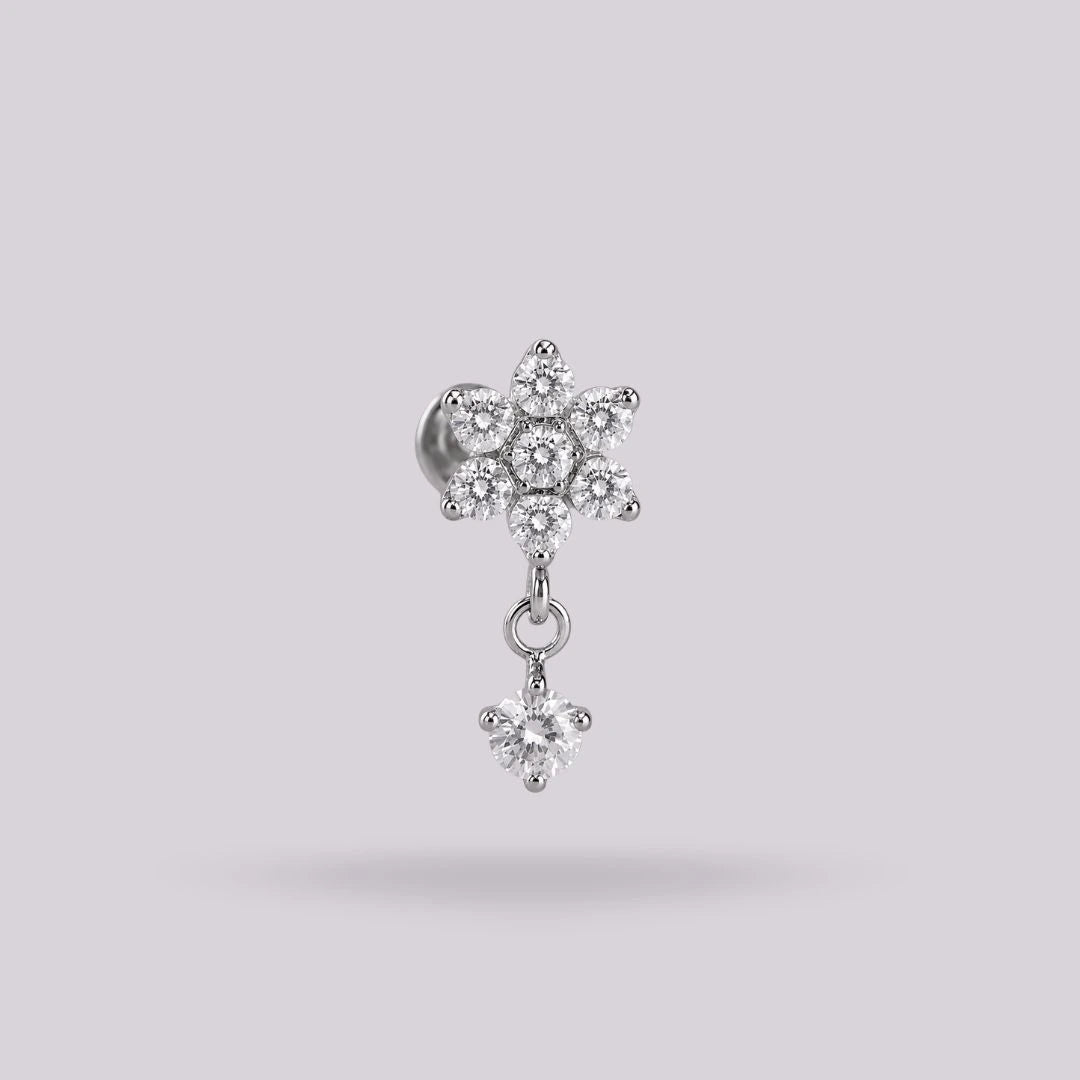 Labret Flor Colgante