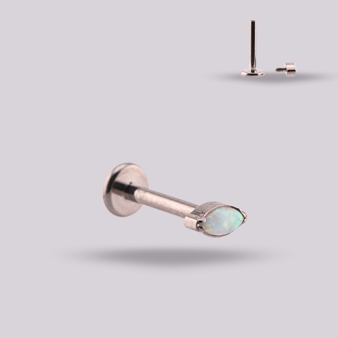 Piercing con piedras - Noa - Helix Body Jewelry - Tienda Online de Piercings