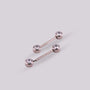 Piercing Pezón Nix Plateado - Helix Body Jewelry - Tienda Online de Piercings