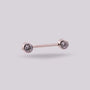 Piercing Pezón Nix Plateado - Helix Body Jewelry - Tienda Online de Piercings