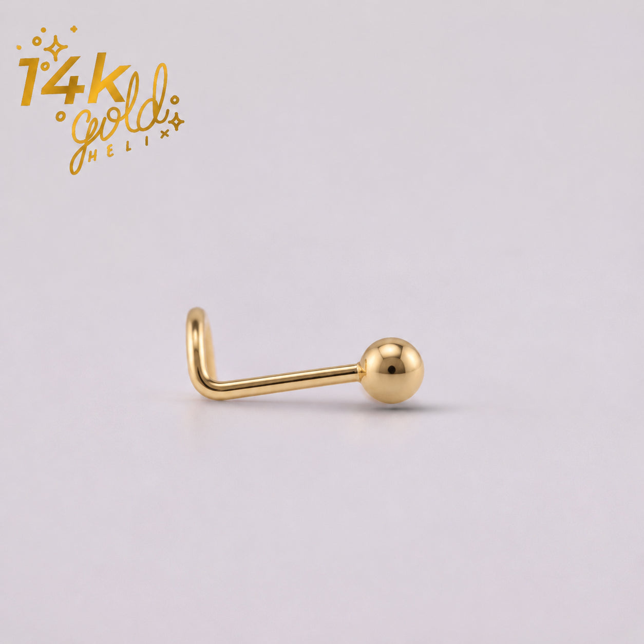 Piercing nariz Point | Oro 14k