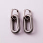 Aretes Modulares Entrelazados - Acero Inoxidable (Plateado y Dorado) - Helix Body Jewelry - Tienda Online de Piercings