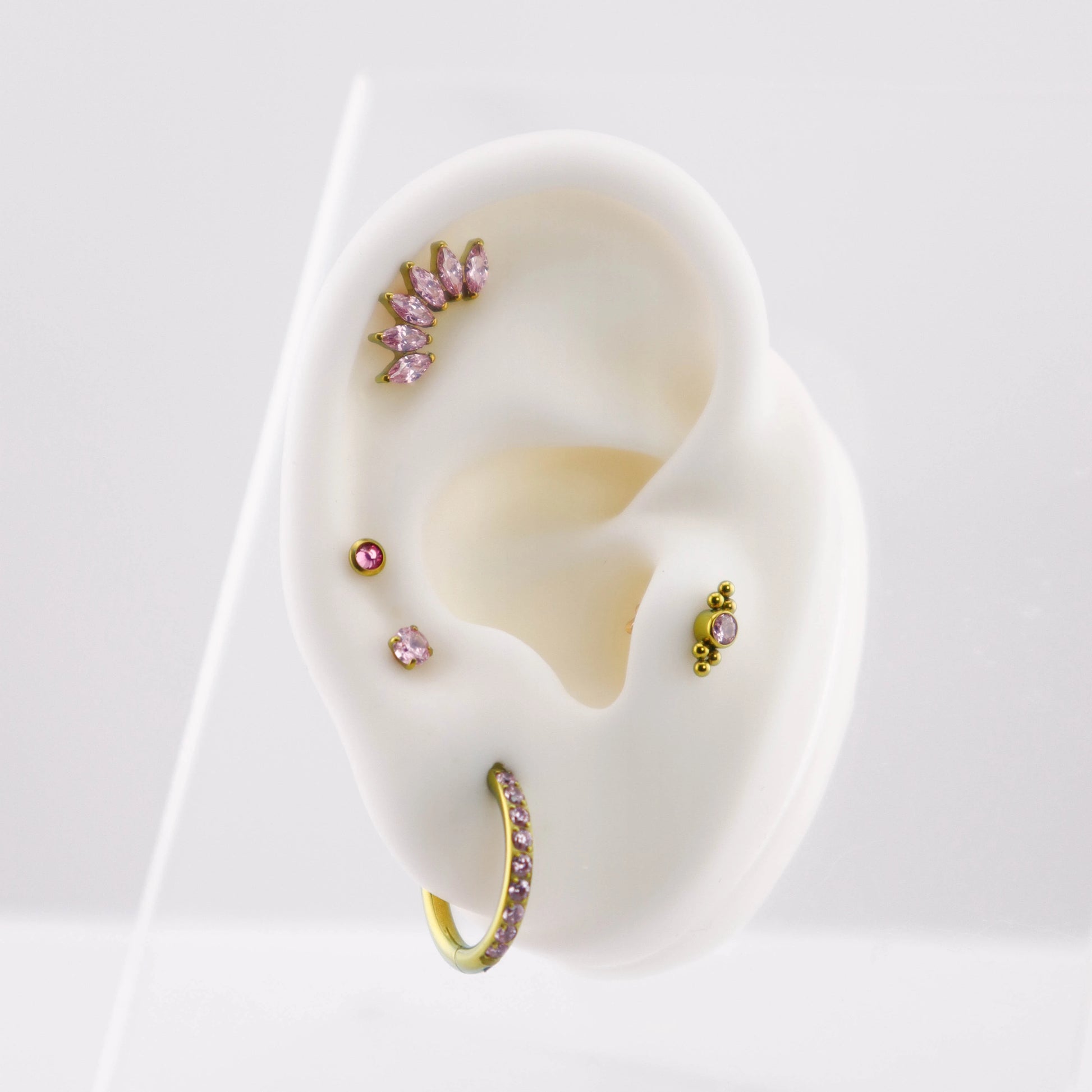 Set Pink Piercing