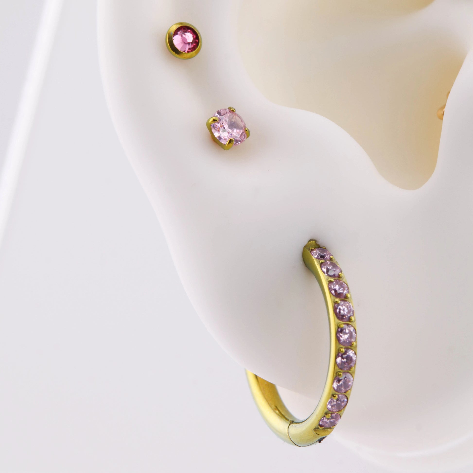 Set Pink Piercing