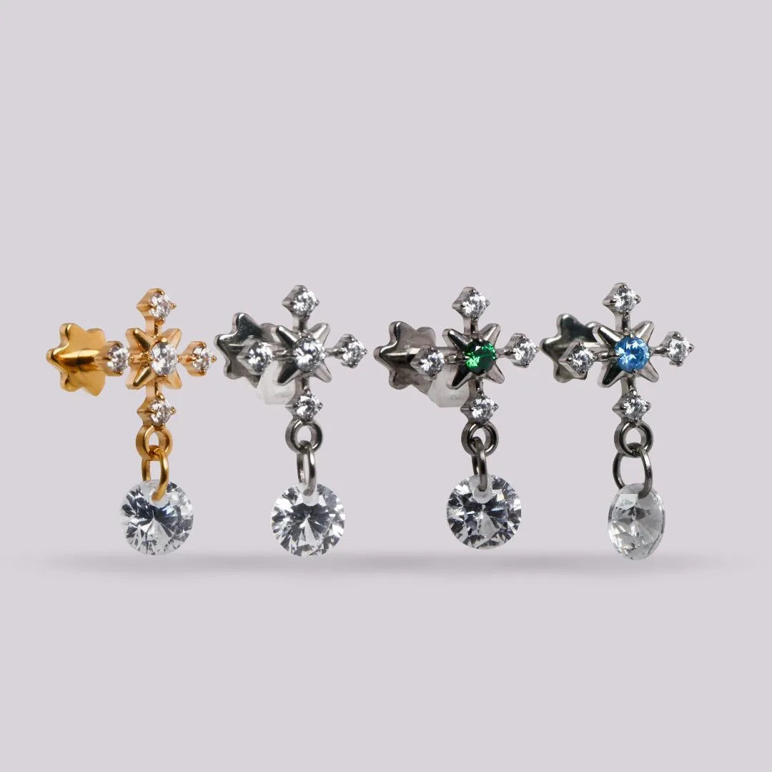 Labret Cruz Colgante