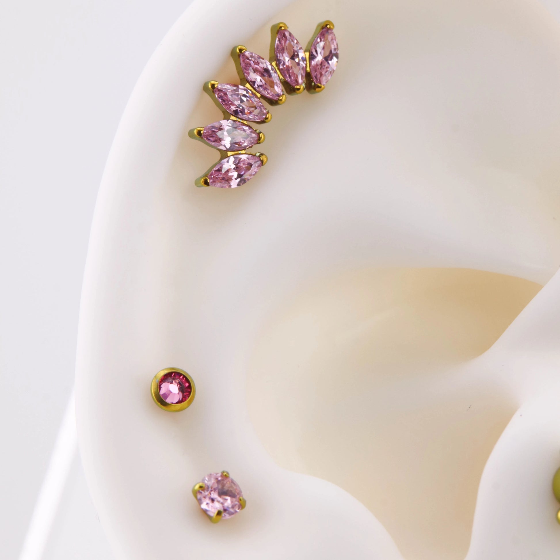 Set Pink Piercing