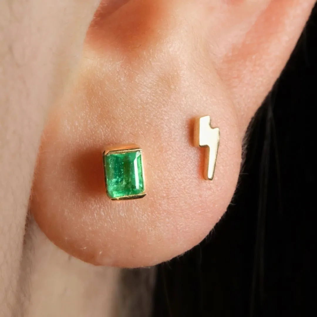 Labret Rayito Oro 18K