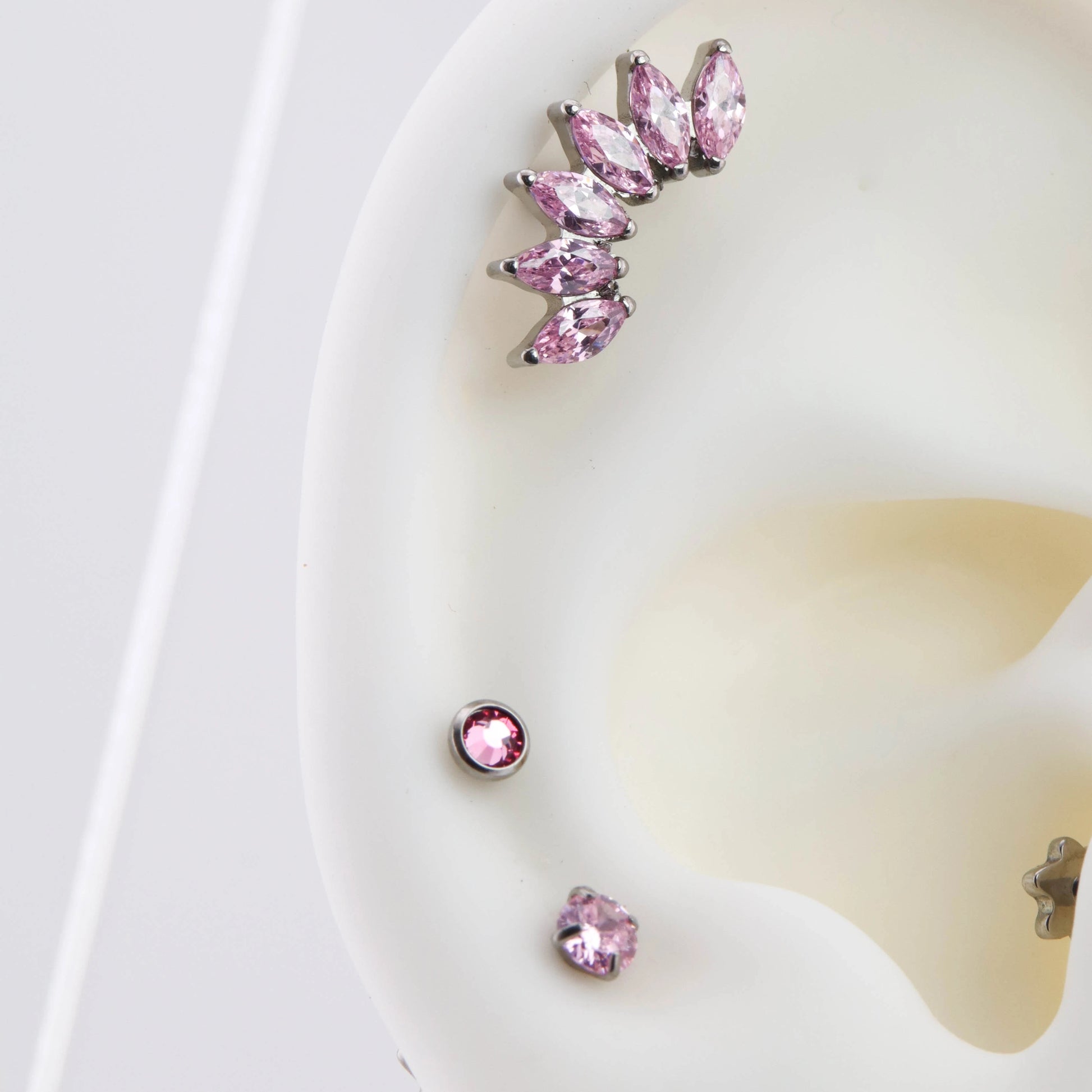 Set Pink Piercing