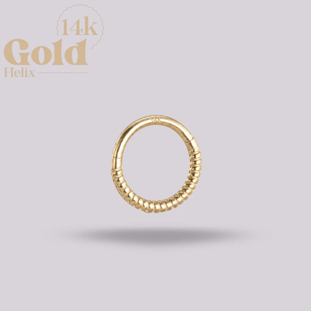 Joya para oreja- Lazo de Oro