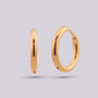 Candonga dorada en Titanio - Sagitary - Helix Body Jewelry - Tienda Online de Piercings