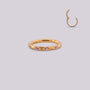 Aro para piercing oreja Lizz - Helix Body Jewelry - Tienda Online de Piercings