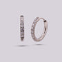 Candonga para Lóbulo en Titanio - Clear - Helix Body Jewelry - Tienda Online de Piercings