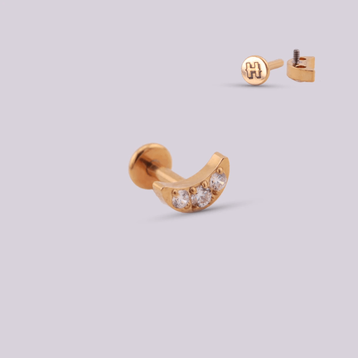 Joya para piercing Nova - Helix Body Jewelry - Tienda Online de Piercings