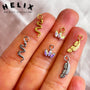 Charm Hoja - Helix Body Jewelry - Tienda Online de Piercings