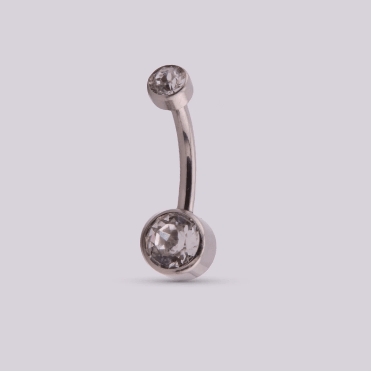 Piercing Ombligo Crystal Clear - Helix Body Jewelry - Tienda Online de Piercings