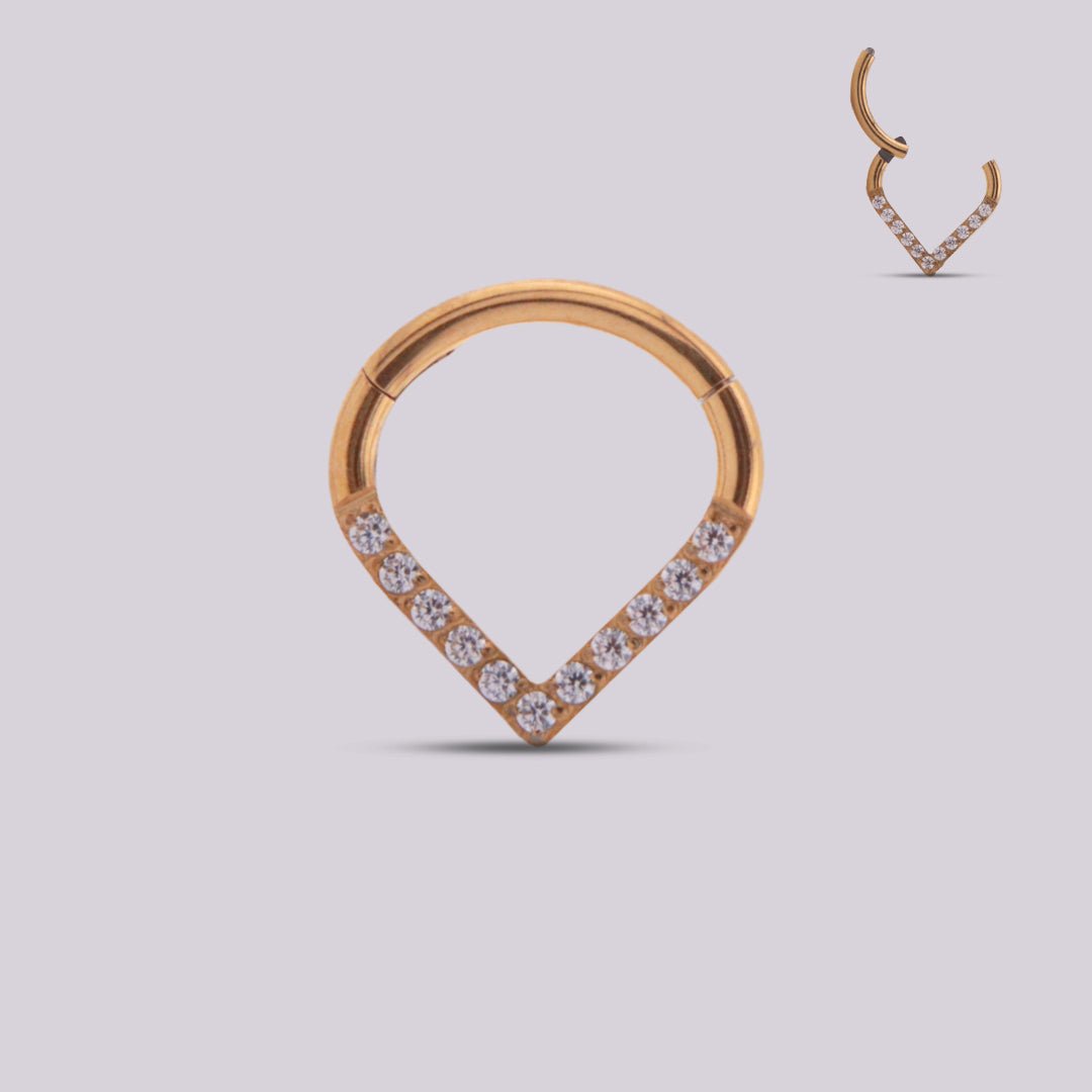 Aro en titanio Cory - Helix Body Jewelry - Tienda Online de Piercings