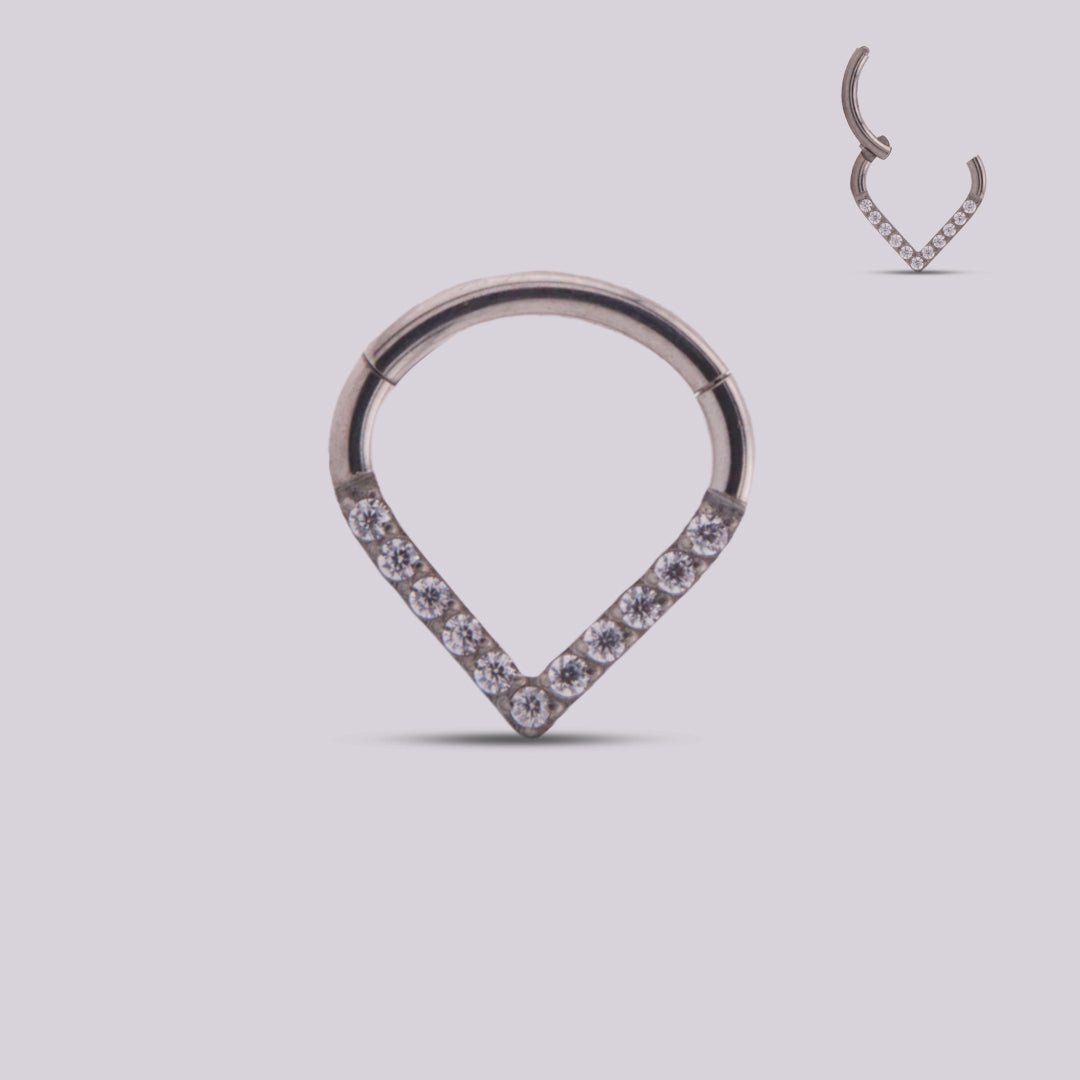 Aro en titanio Cory - Helix Body Jewelry - Tienda Online de Piercings