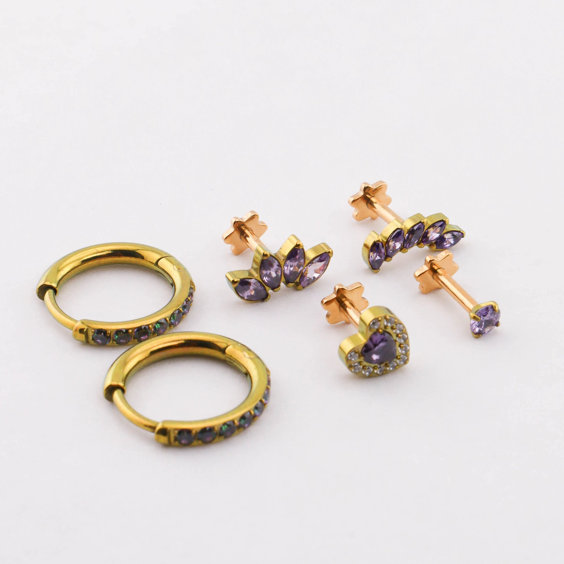 Set Piercing Lilac