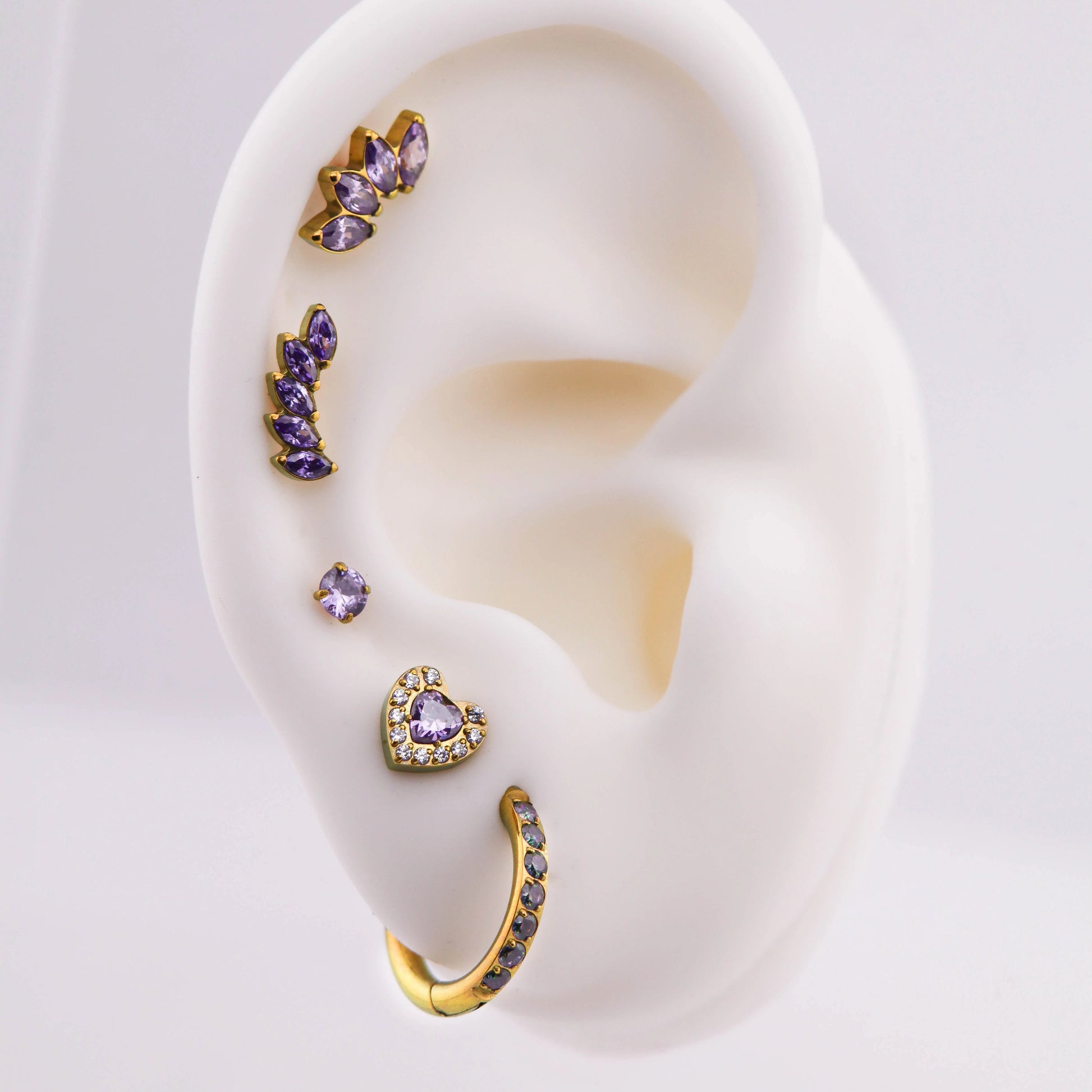 Set Piercing Lilac