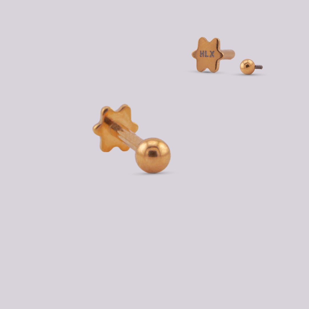 Piercing Labret Clásico - Helix Body Jewelry - Tienda Online de Piercings