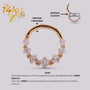 Joya para oreja en Oro Luxury Persei - Helix Body Jewelry - Tienda Online de Piercings