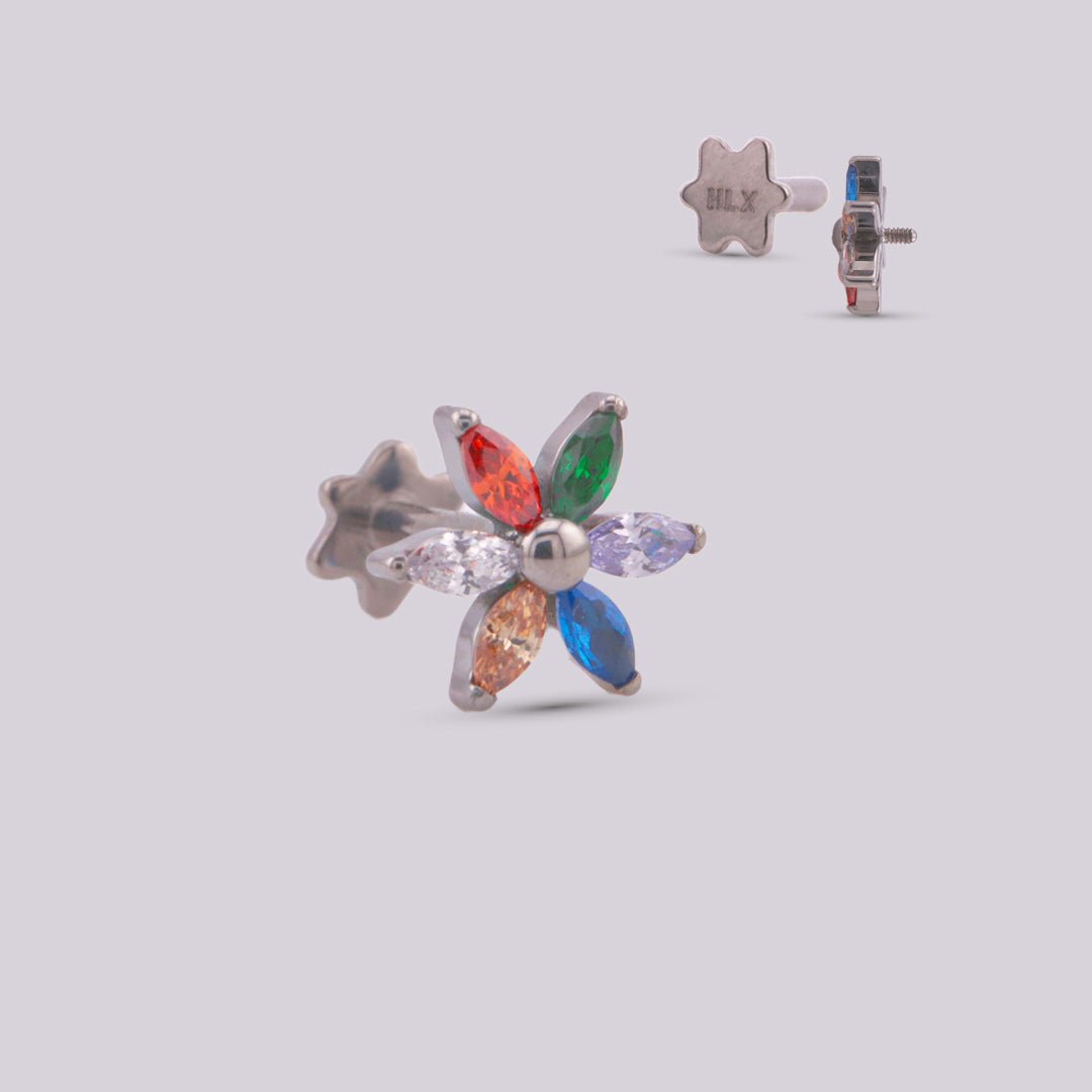 Piercing en titanio Azalea - Helix Body Jewelry - Tienda Online de Piercings