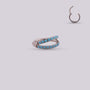 Joya para piercing Agata opalo Turquesa - Helix Body Jewelry - Tienda Online de Piercings