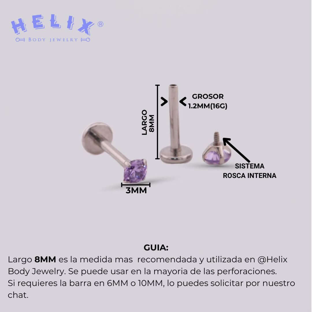 Joya para oreja - Sparkly AB - Helix Body Jewelry - Tienda Online de Piercings