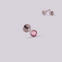 Labret en titanio Mirror - Helix Body Jewelry - Tienda Online de Piercings