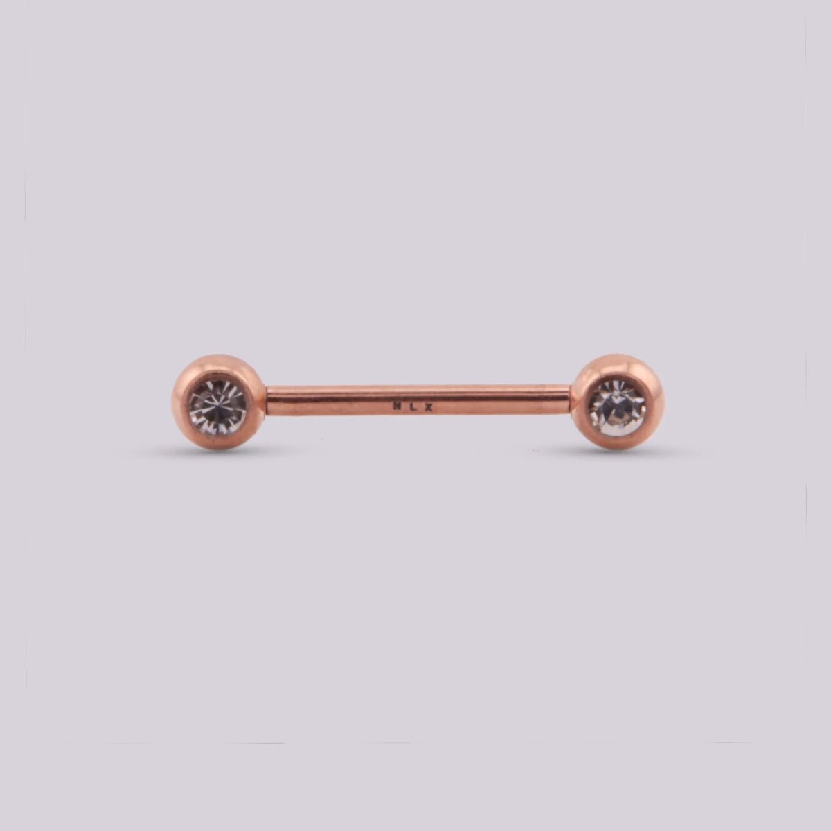 Piercing Pezón Nix Oro Rosa - Helix Body Jewelry - Tienda Online de Piercings