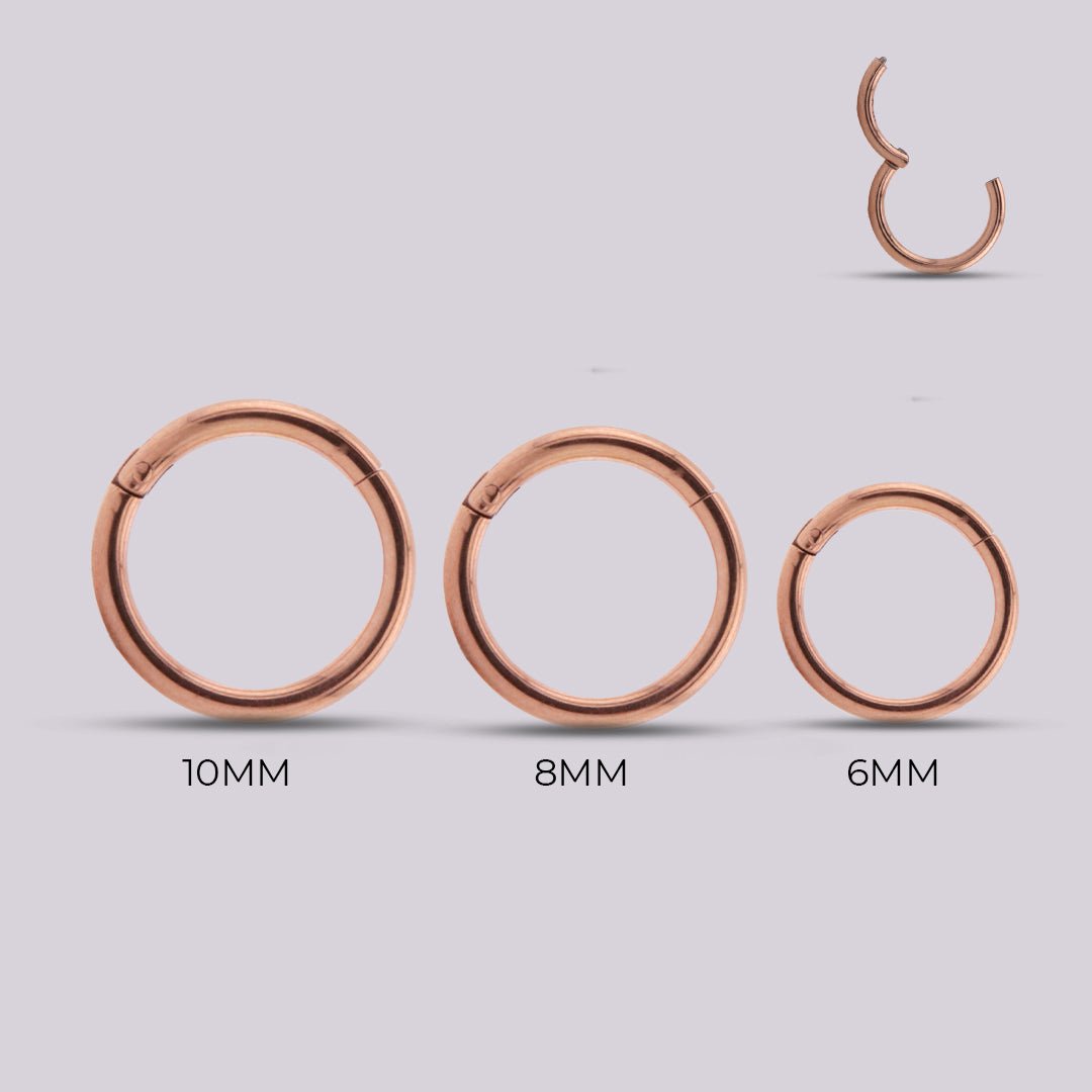 Aro oro Rosa - Helix Body Jewelry - Tienda Online de Piercings