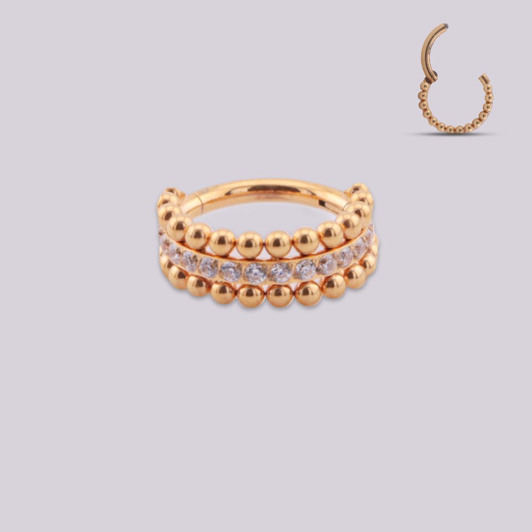 Aro cliker Lucy - Helix Body Jewelry - Tienda Online de Piercings