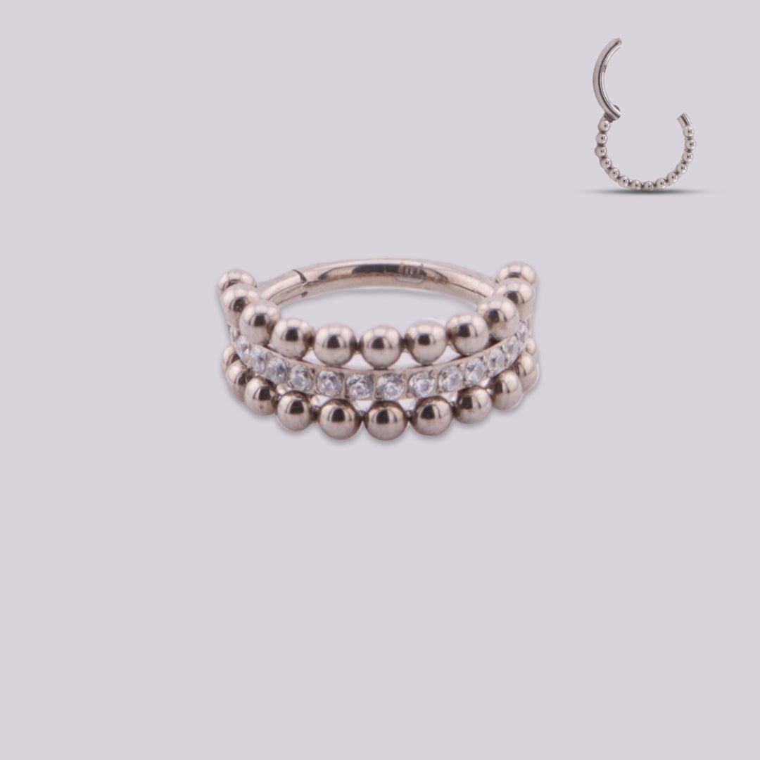 Aro cliker Lucy - Helix Body Jewelry - Tienda Online de Piercings